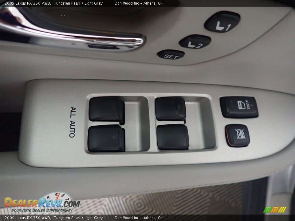 2009 Lexus RX 350 AWD Tungsten Pearl / Light Gray Photo #19