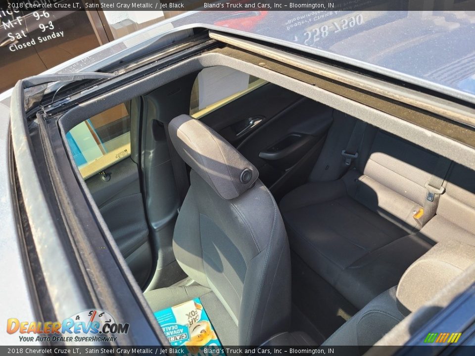 2018 Chevrolet Cruze LT Satin Steel Gray Metallic / Jet Black Photo #30