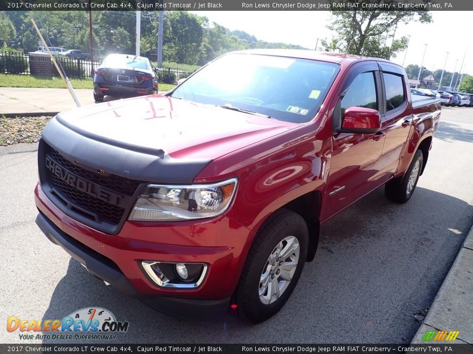 2017 Chevrolet Colorado LT Crew Cab 4x4 Cajun Red Tintcoat / Jet Black Photo #4