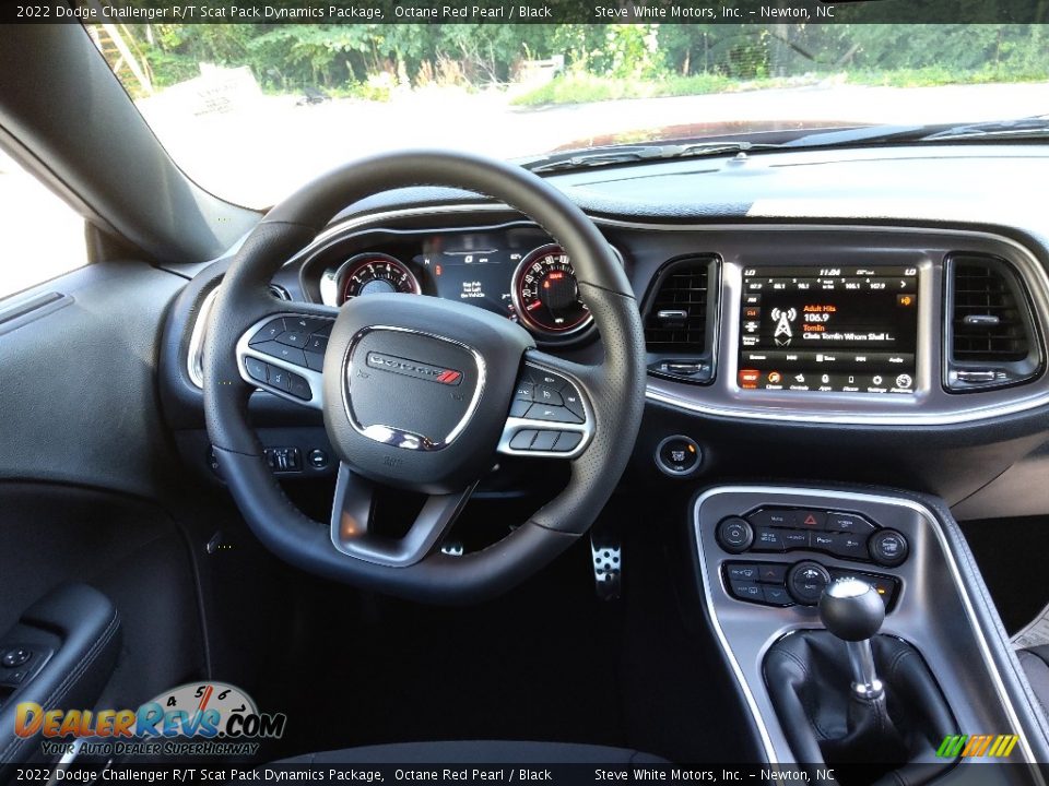 Dashboard of 2022 Dodge Challenger R/T Scat Pack Dynamics Package Photo #16