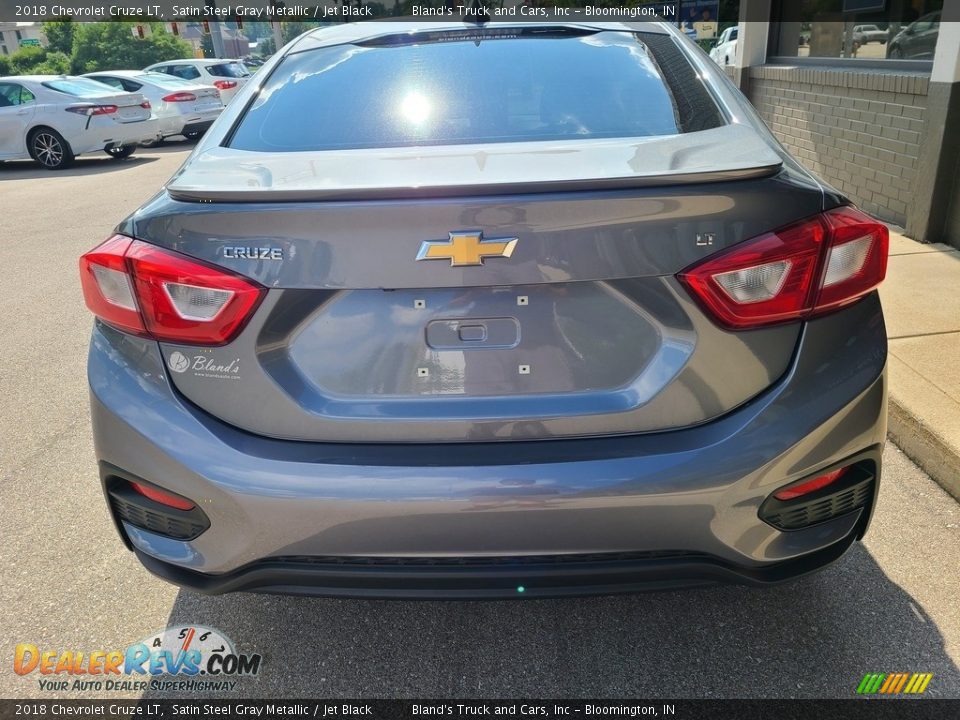 2018 Chevrolet Cruze LT Satin Steel Gray Metallic / Jet Black Photo #36