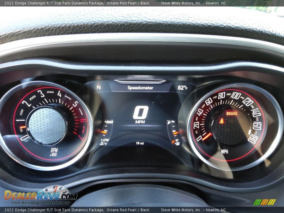 2022 Dodge Challenger R/T Scat Pack Dynamics Package Gauges Photo #19