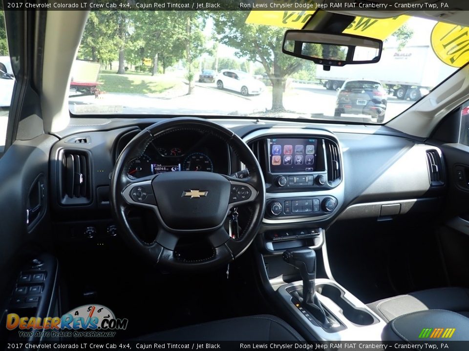 2017 Chevrolet Colorado LT Crew Cab 4x4 Cajun Red Tintcoat / Jet Black Photo #13