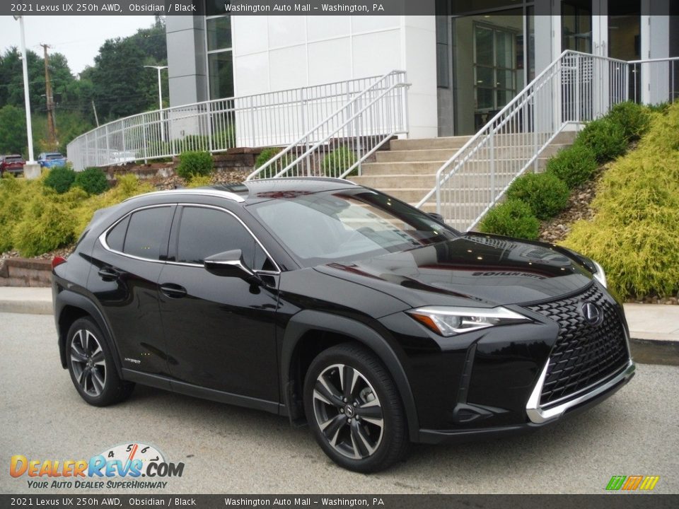 Front 3/4 View of 2021 Lexus UX 250h AWD Photo #1