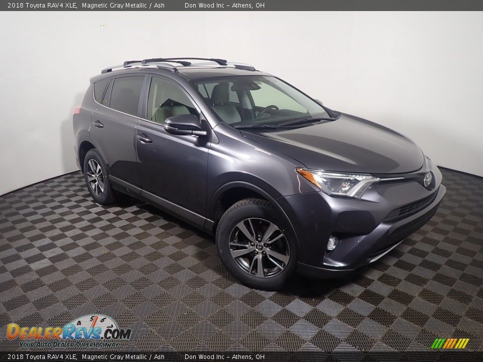 2018 Toyota RAV4 XLE Magnetic Gray Metallic / Ash Photo #5
