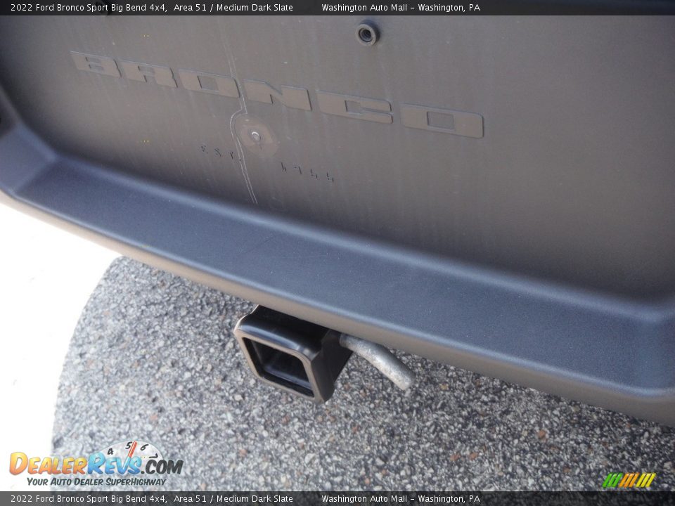 2022 Ford Bronco Sport Big Bend 4x4 Area 51 / Medium Dark Slate Photo #12