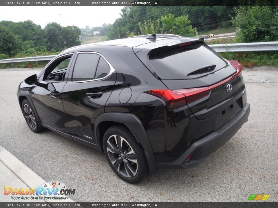 2021 Lexus UX 250h AWD Obsidian / Black Photo #18