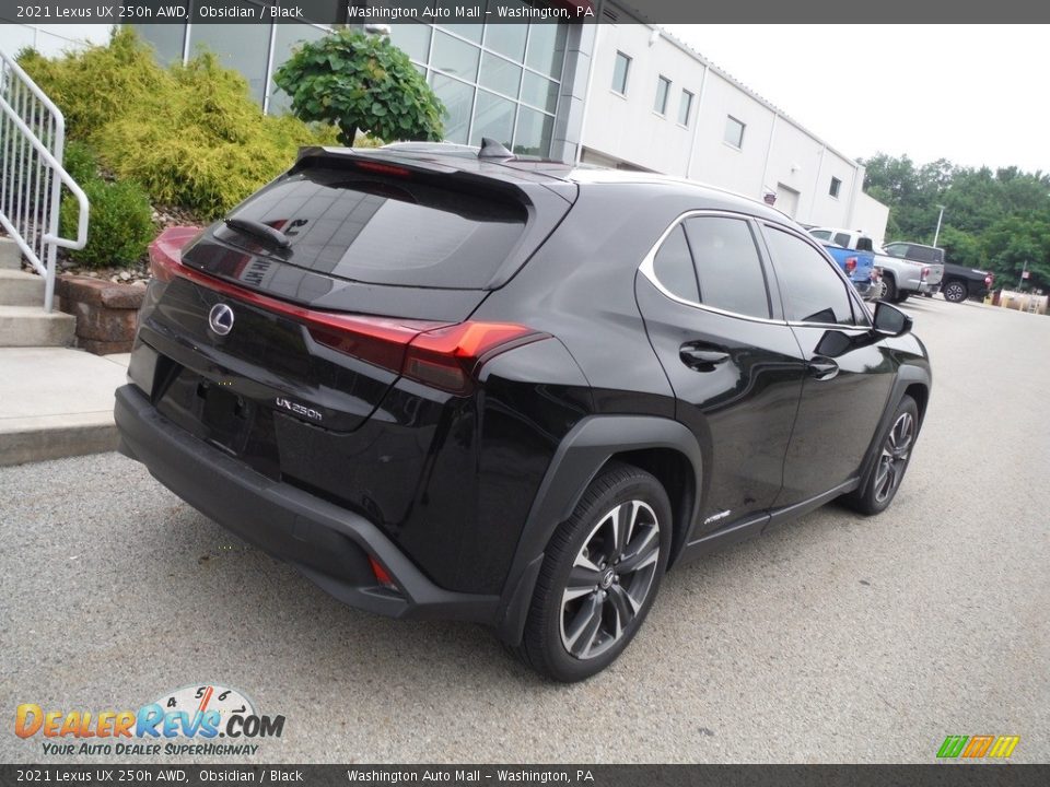 2021 Lexus UX 250h AWD Obsidian / Black Photo #20