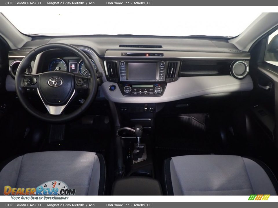 2018 Toyota RAV4 XLE Magnetic Gray Metallic / Ash Photo #27