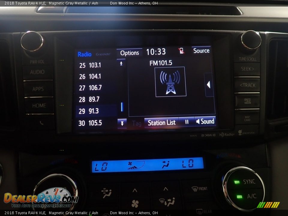 2018 Toyota RAV4 XLE Magnetic Gray Metallic / Ash Photo #29
