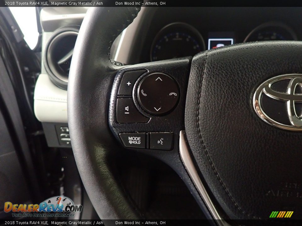 2018 Toyota RAV4 XLE Magnetic Gray Metallic / Ash Photo #32