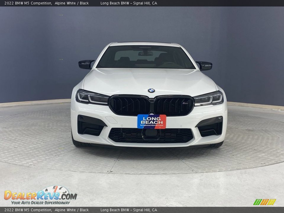 2022 BMW M5 Competition Alpine White / Black Photo #2