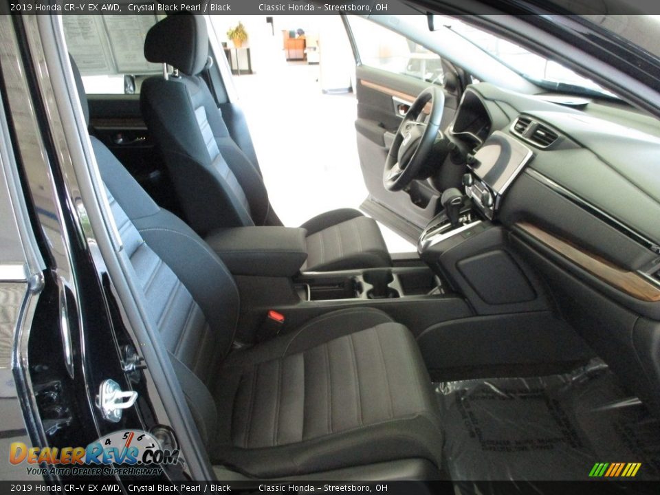 2019 Honda CR-V EX AWD Crystal Black Pearl / Black Photo #16