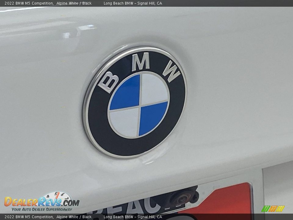 2022 BMW M5 Competition Alpine White / Black Photo #7