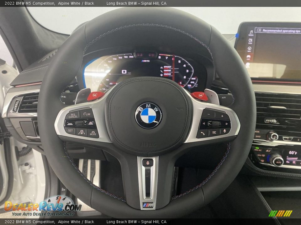 2022 BMW M5 Competition Steering Wheel Photo #14