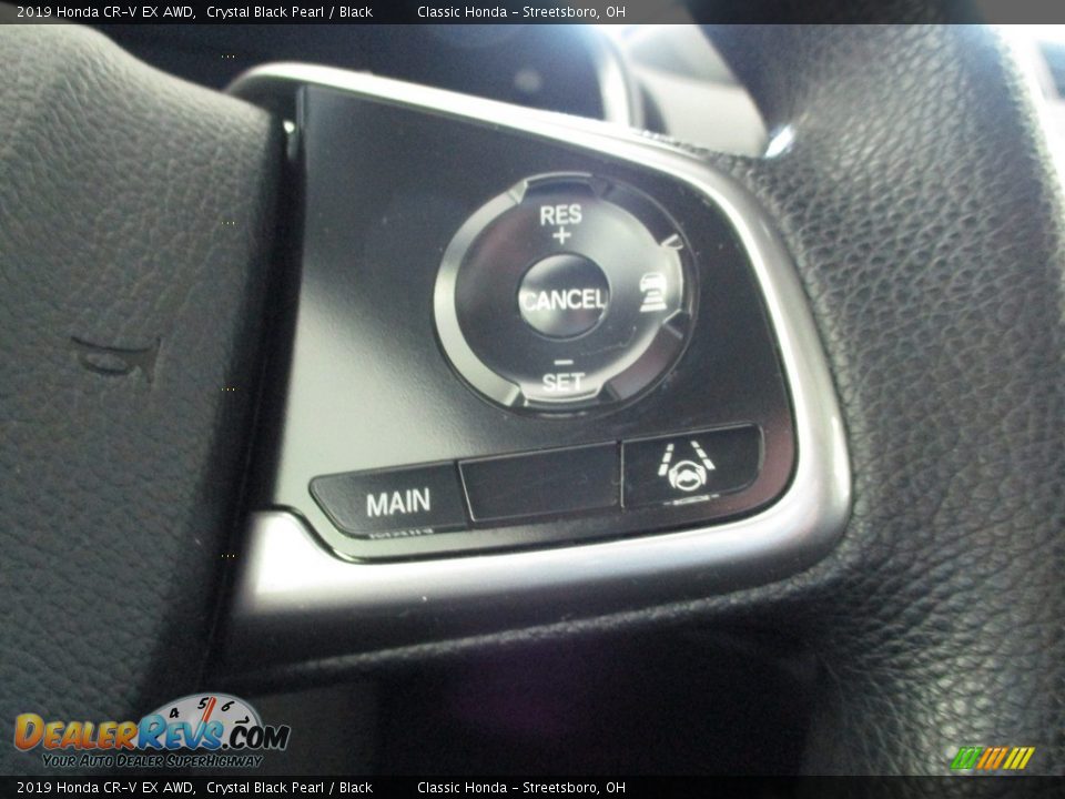 2019 Honda CR-V EX AWD Crystal Black Pearl / Black Photo #32