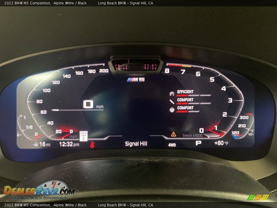 2022 BMW M5 Competition Gauges Photo #17