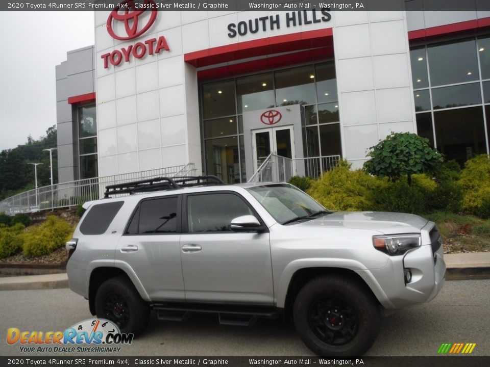 2020 Toyota 4Runner SR5 Premium 4x4 Classic Silver Metallic / Graphite Photo #2