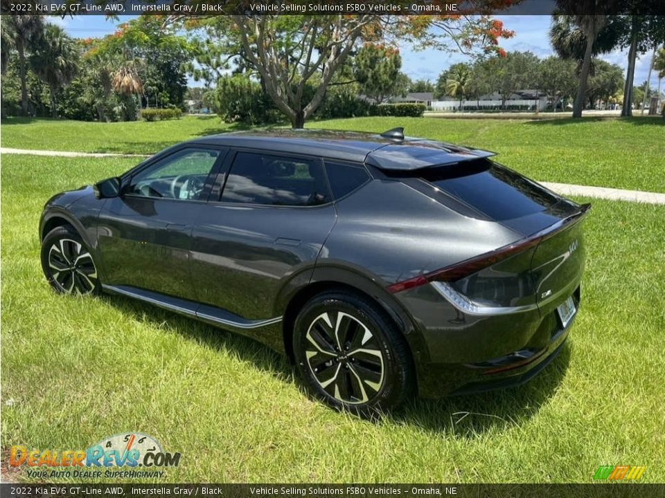 2022 Kia EV6 GT-Line AWD Interstella Gray / Black Photo #8