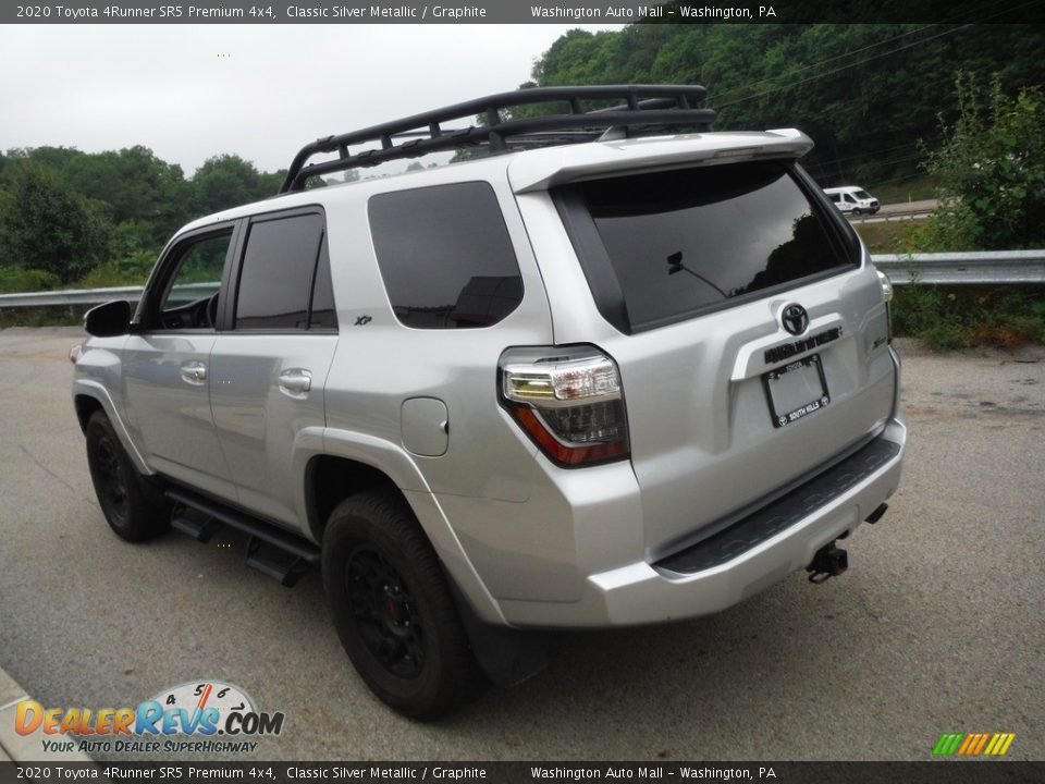 2020 Toyota 4Runner SR5 Premium 4x4 Classic Silver Metallic / Graphite Photo #17