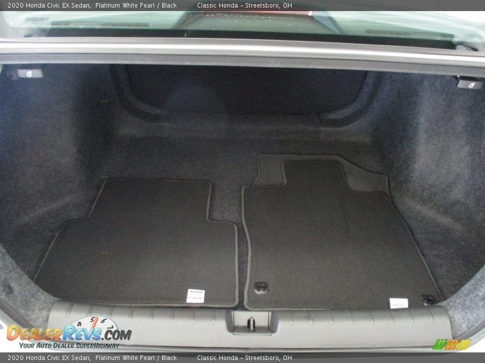 2020 Honda Civic EX Sedan Platinum White Pearl / Black Photo #21