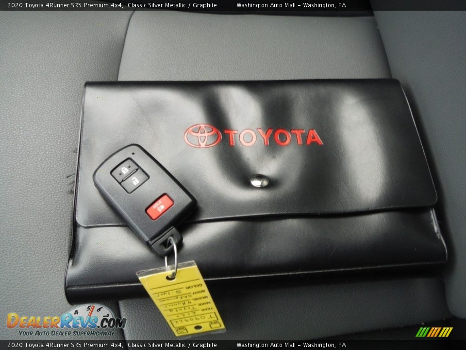 2020 Toyota 4Runner SR5 Premium 4x4 Classic Silver Metallic / Graphite Photo #34
