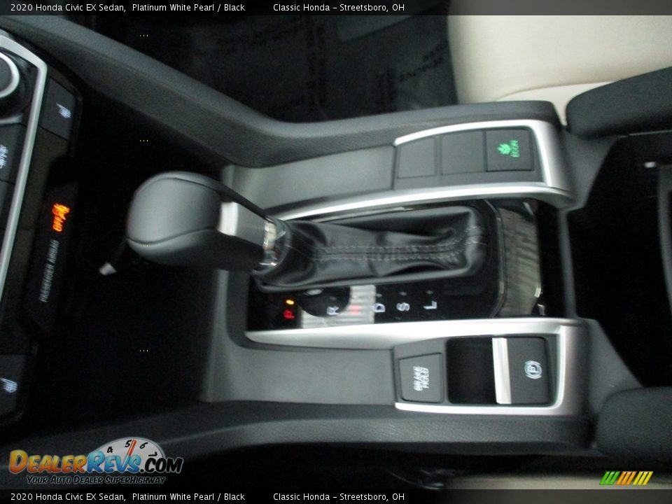 2020 Honda Civic EX Sedan Platinum White Pearl / Black Photo #34