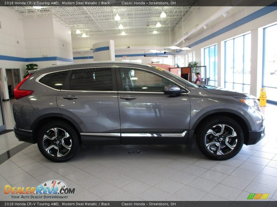 2018 Honda CR-V Touring AWD Modern Steel Metallic / Black Photo #4