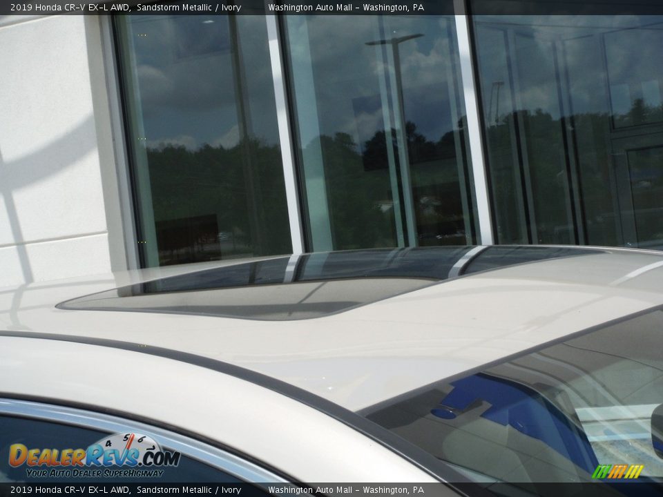 2019 Honda CR-V EX-L AWD Sandstorm Metallic / Ivory Photo #3