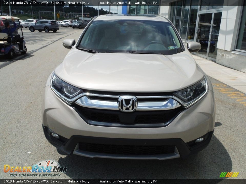 2019 Honda CR-V EX-L AWD Sandstorm Metallic / Ivory Photo #4