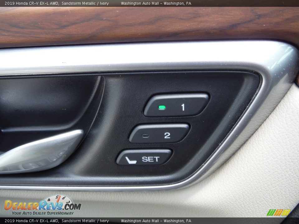 2019 Honda CR-V EX-L AWD Sandstorm Metallic / Ivory Photo #13