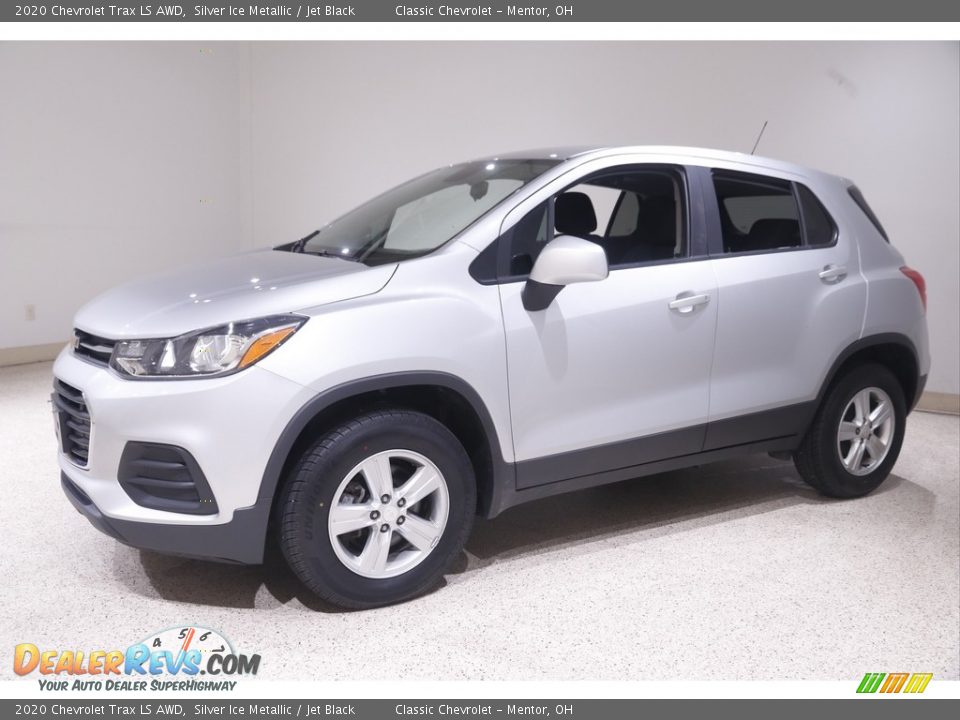 2020 Chevrolet Trax LS AWD Silver Ice Metallic / Jet Black Photo #3