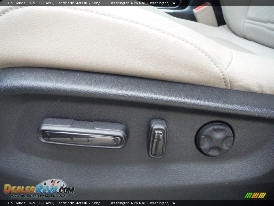 2019 Honda CR-V EX-L AWD Sandstorm Metallic / Ivory Photo #15