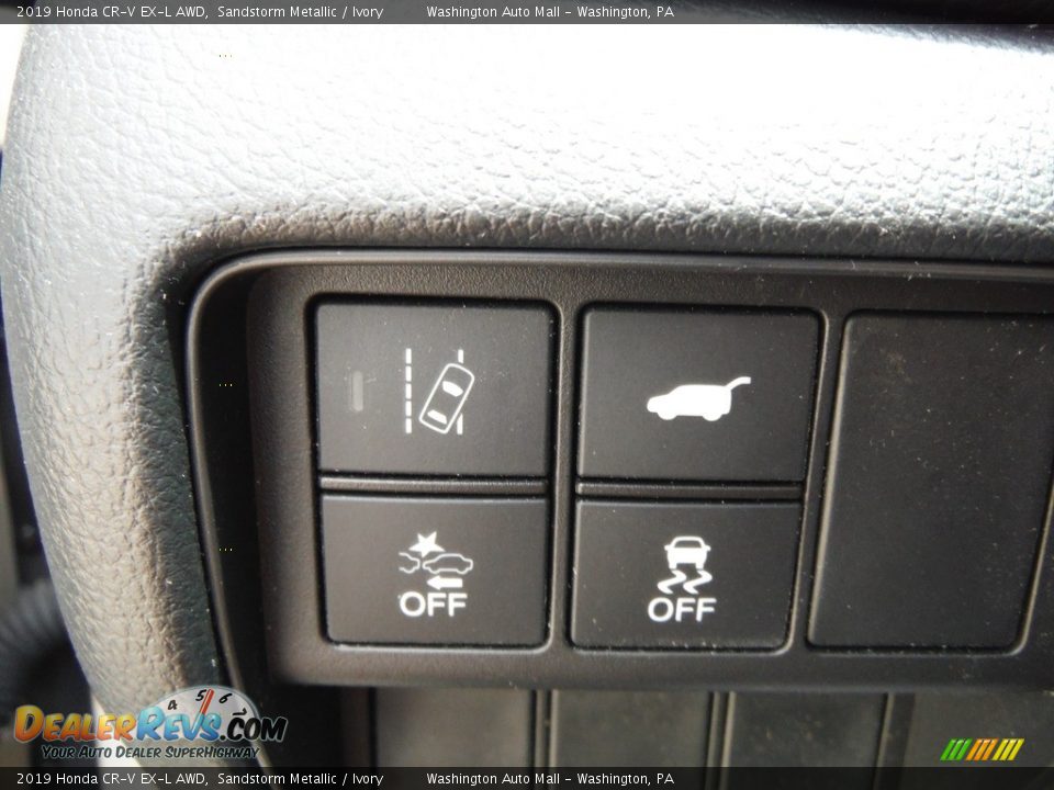 2019 Honda CR-V EX-L AWD Sandstorm Metallic / Ivory Photo #17