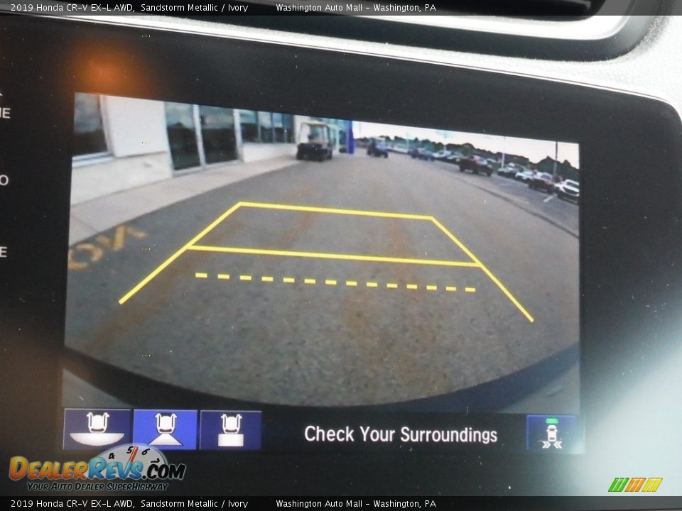 2019 Honda CR-V EX-L AWD Sandstorm Metallic / Ivory Photo #19