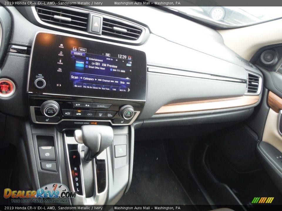 2019 Honda CR-V EX-L AWD Sandstorm Metallic / Ivory Photo #20