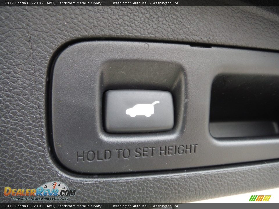2019 Honda CR-V EX-L AWD Sandstorm Metallic / Ivory Photo #31