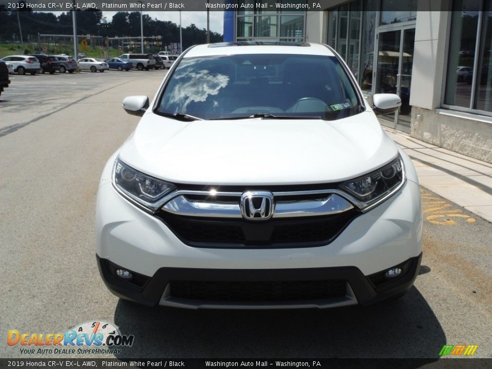 2019 Honda CR-V EX-L AWD Platinum White Pearl / Black Photo #5