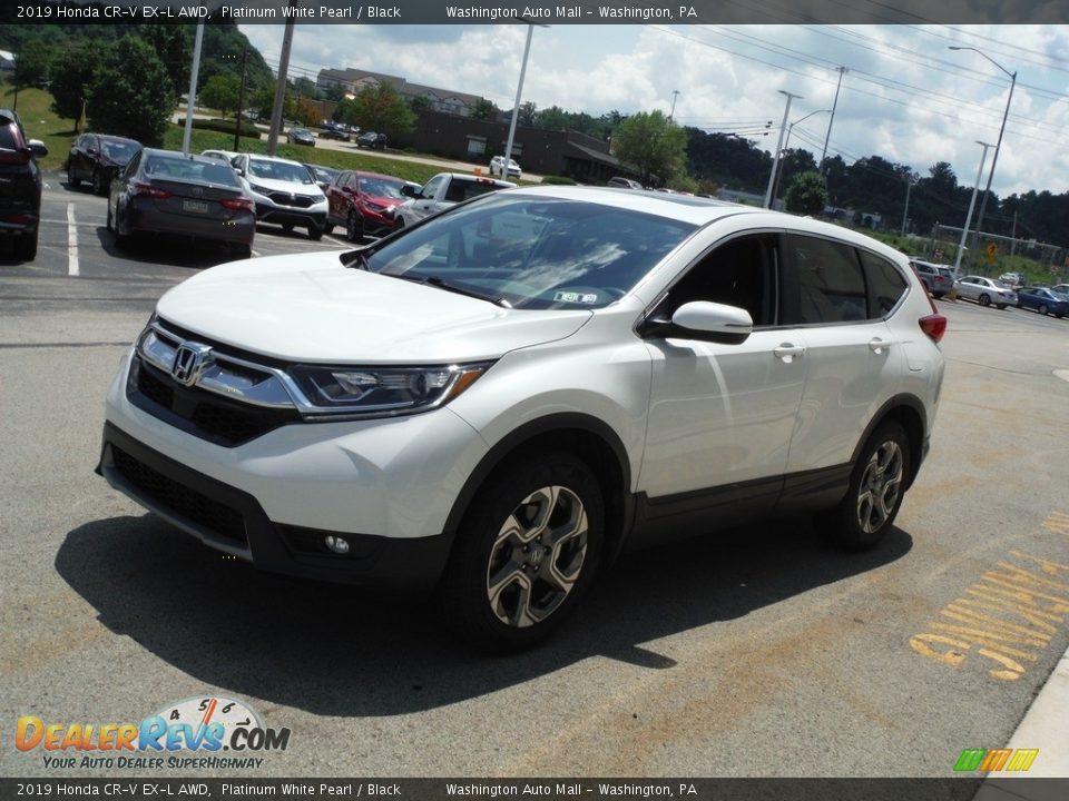 2019 Honda CR-V EX-L AWD Platinum White Pearl / Black Photo #6
