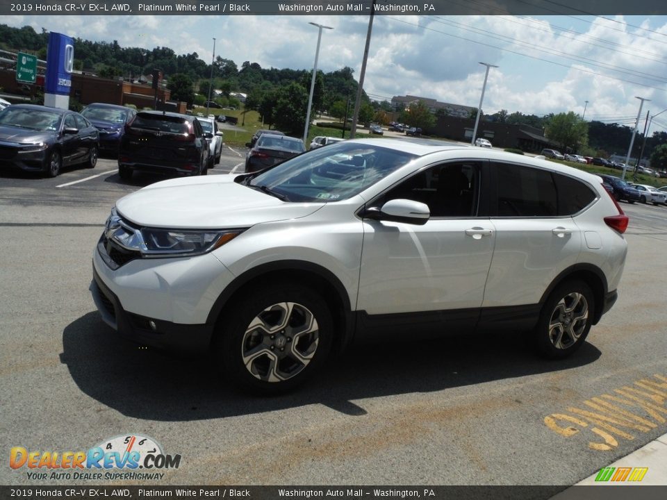2019 Honda CR-V EX-L AWD Platinum White Pearl / Black Photo #7