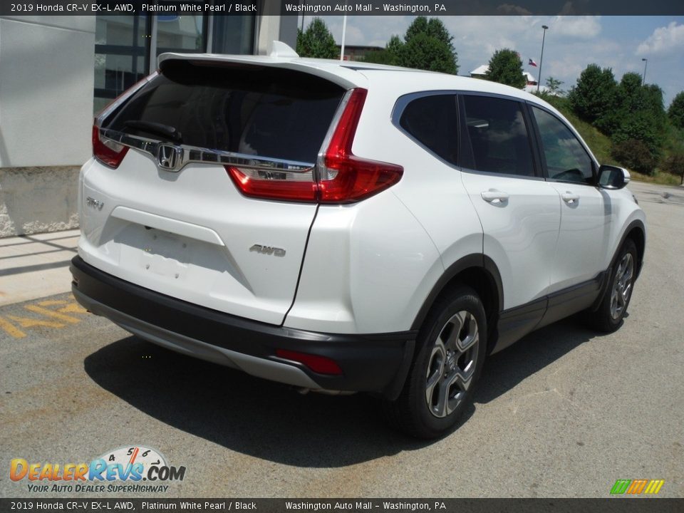 2019 Honda CR-V EX-L AWD Platinum White Pearl / Black Photo #10