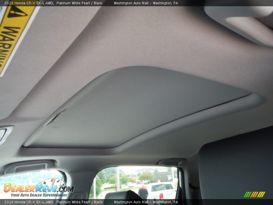 2019 Honda CR-V EX-L AWD Platinum White Pearl / Black Photo #12