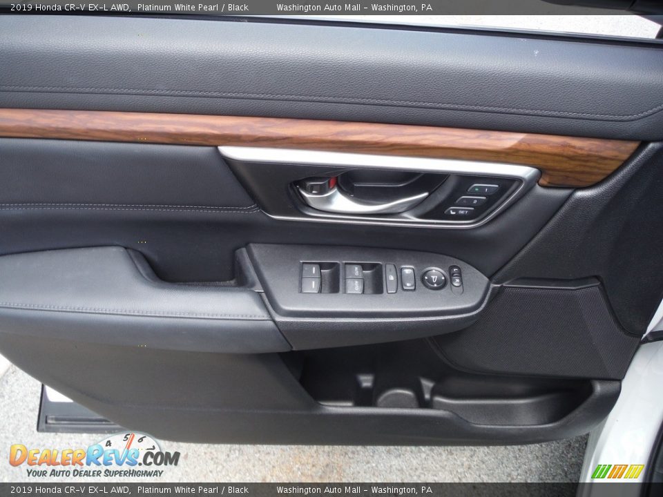 2019 Honda CR-V EX-L AWD Platinum White Pearl / Black Photo #17