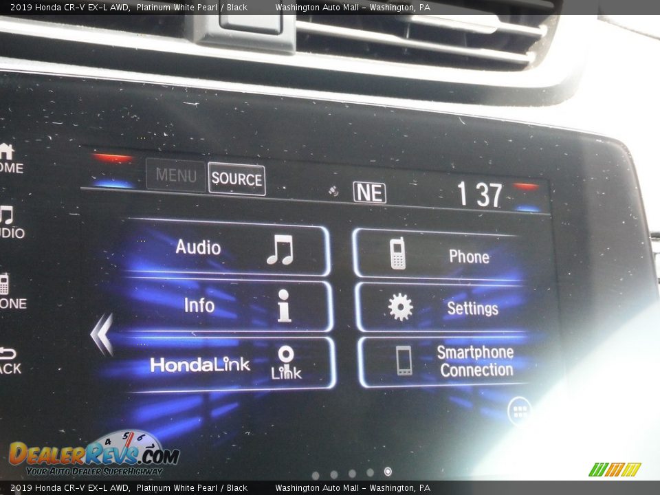 2019 Honda CR-V EX-L AWD Platinum White Pearl / Black Photo #19