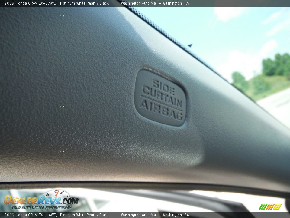 2019 Honda CR-V EX-L AWD Platinum White Pearl / Black Photo #24