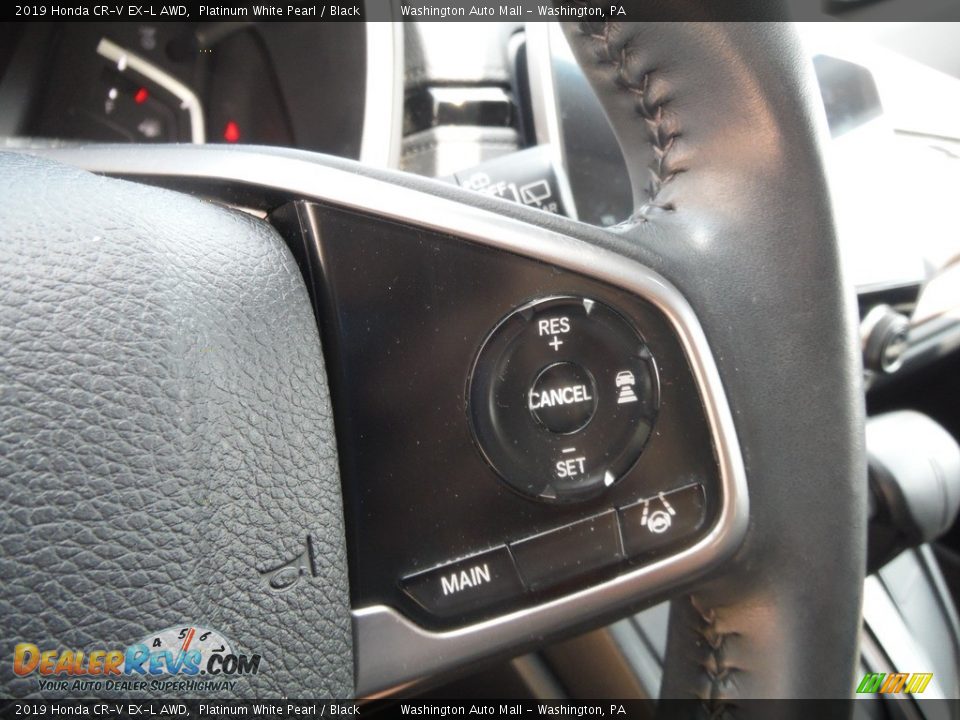 2019 Honda CR-V EX-L AWD Platinum White Pearl / Black Photo #26
