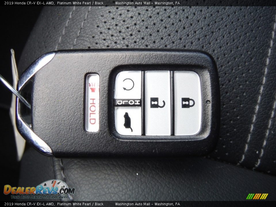 2019 Honda CR-V EX-L AWD Platinum White Pearl / Black Photo #31