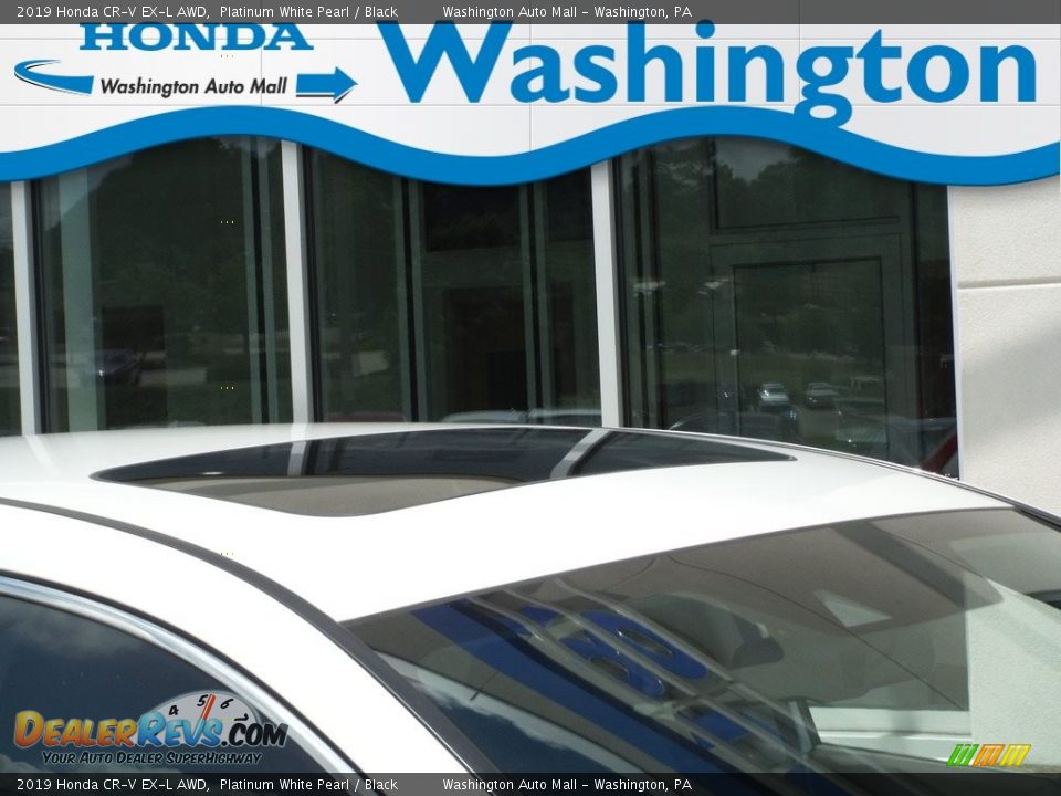 2019 Honda CR-V EX-L AWD Platinum White Pearl / Black Photo #3