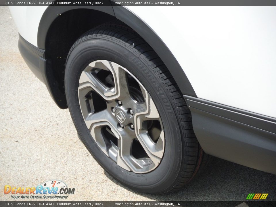 2019 Honda CR-V EX-L AWD Platinum White Pearl / Black Photo #4