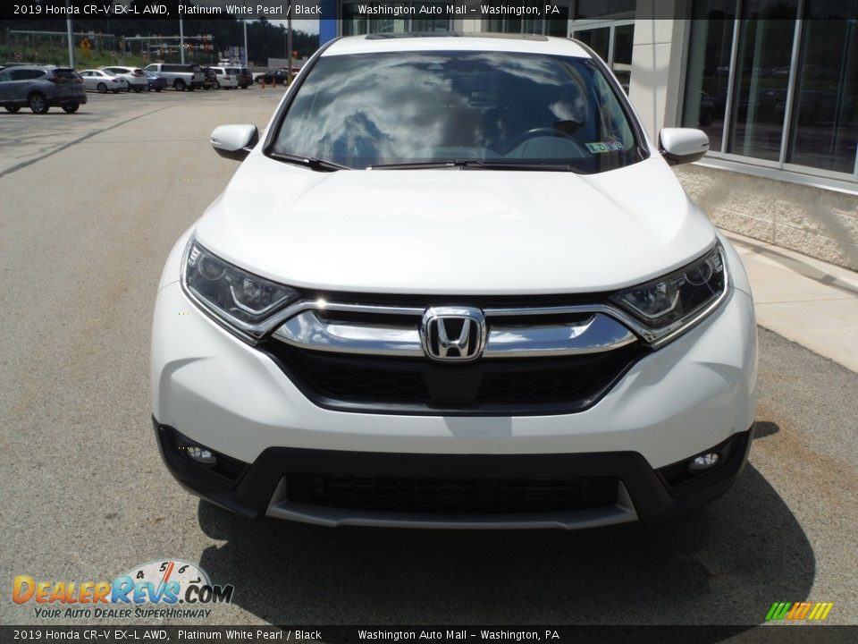 2019 Honda CR-V EX-L AWD Platinum White Pearl / Black Photo #5